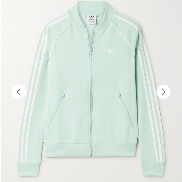 adidas mint green jacket